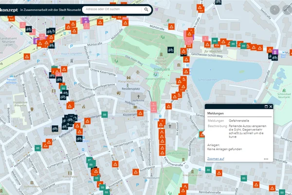 Ein Bild von Interaktive Karte