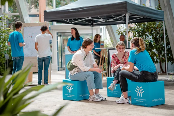 Ein Bild von Infostand am Marktplatz